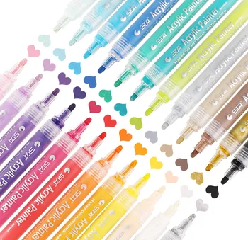 

Manufacturers Direct Selling Starr STA1000 Acrylic Marker Pen 12 Color Waterproof Tasteless Bulk Oily Marking Pen 04376