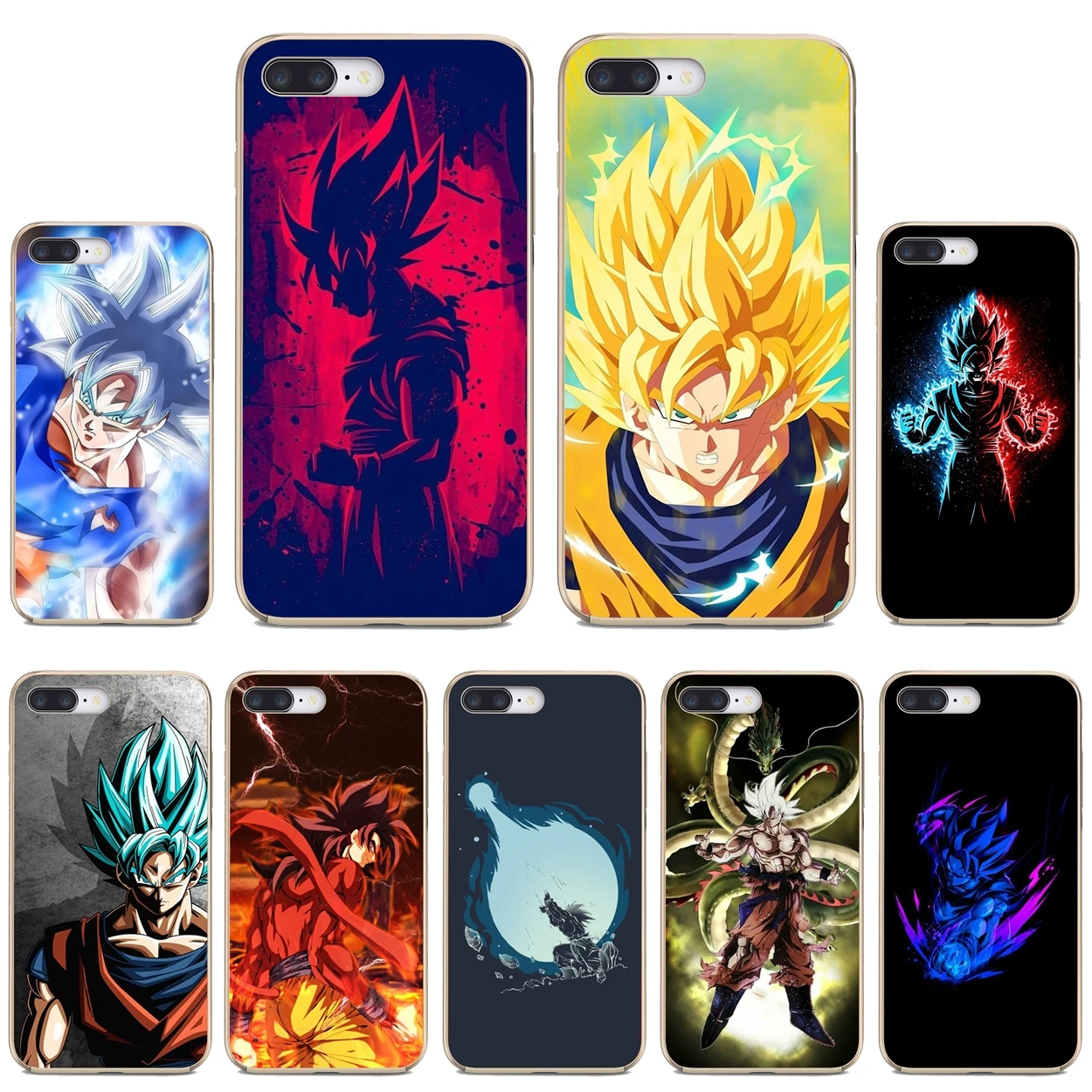 Мягкий чехол для Xiaomi Redmi 2 S2 3 3S 4 4A 5 5A 6 6A 7A 9 9T 9C 9A Pro Pocophone F1 Cool-Funny-Dragon-Ball-Goku | Мобильные