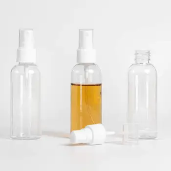 

Portable 100ml Refillable Bottles Travel Transparent Plastic Perfume Bottle Atomizer Empty Small Spray Bottle