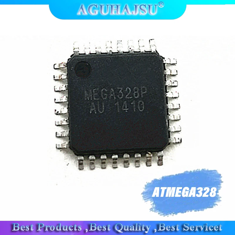 1 шт. ATMEGA328 ATMEGA328P AU UATMEL TQFP32 QFP MEGA328 molewei SMD новый и оригинальный|Интегральные схемы| |