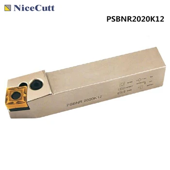 

Nicecutt PSBNR2020K12 External Turning CNC Tool Holder for SNMG Insert Lathe Tool Holder Freeshipping