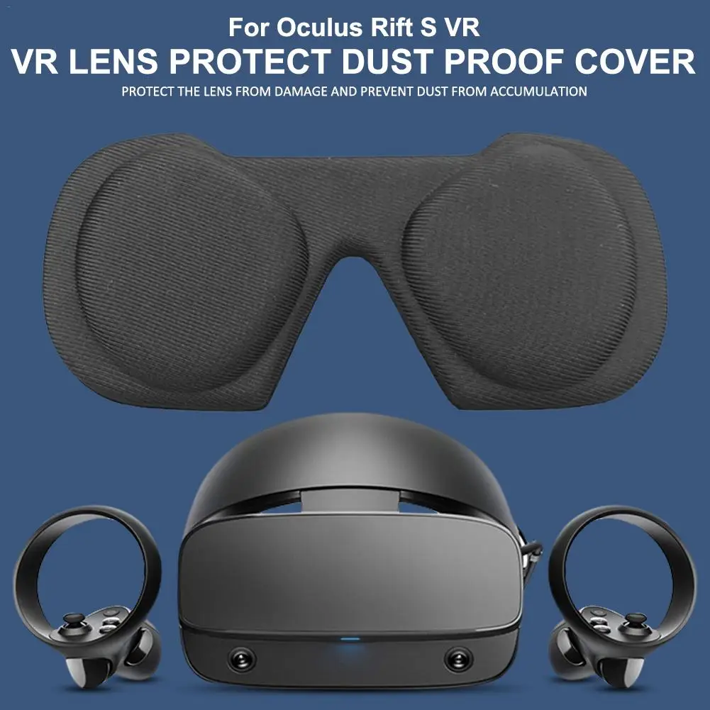 VR Защитная крышка для объектива Пылезащитная Накладка для Oculus Rift S VR игровая гарнитура