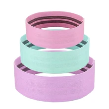 Спортивные 3 шт. круглые Эспандеры для бедер, экспандер для тренировок, тренажерного зала, йоги, пилатеса, тренировки ног, эластичные ленты, оборудование для фитнеса