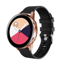 Ремешок для часов с бриллиантом с принтом булавка с пряжкой Регулируемый силиконовый ремешок для наручных часов Сменные аксессуары для Galaxy Watch Новинка