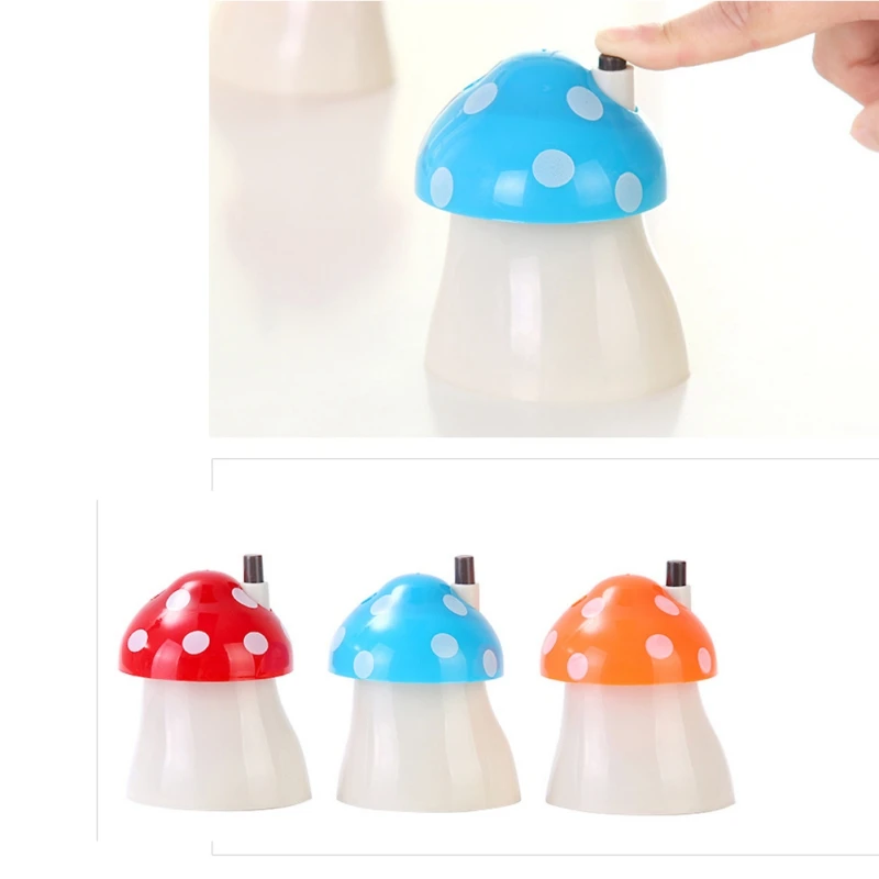 Cute Mushroom Shape Toothpick Box Portable Automatic Toothpick Box Household Small Toothpick Box Random Color
