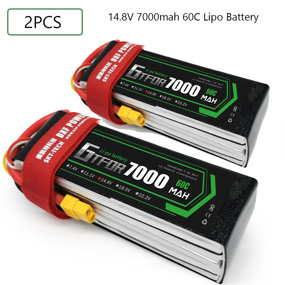 GTFDR 4S 14 8 V 7000mAh 60C 120C Lipo батарея XT90 XT60 T Deans EC5 для FPV Дрон самолеты Автомобиль Лодка