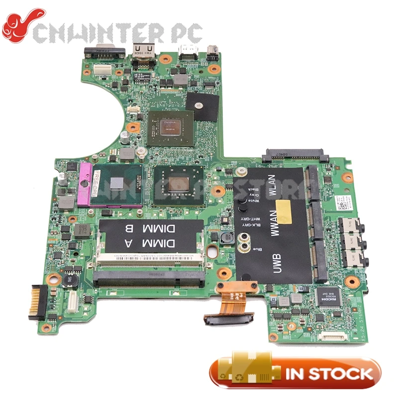 NOKOTION CN 0RU477 RU477 для Dell XPS M1530 материнская плата ноутбука PM965 DDR2 256 Мб обновленная