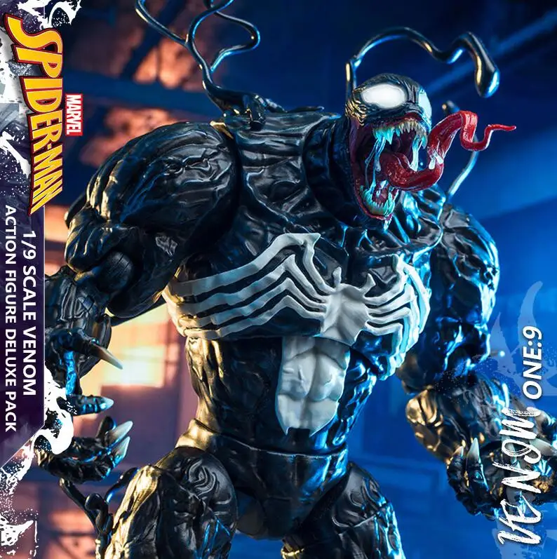 

Genuine Marvel Venom Articulated 1/9 Action Figures Toys for Children Christmas Birthday Gift