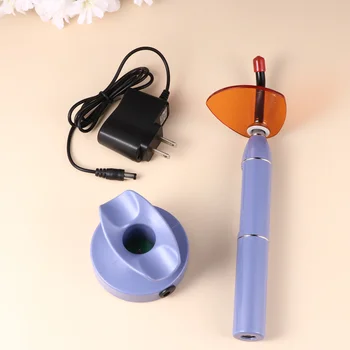

LED Curing Machine Dental Light Curing Machine Dental Solidification Orthodontics Tool Blue (with EU Plug)