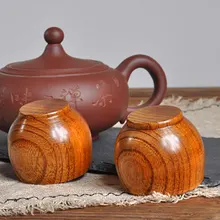 Деревянная 50 мл деревянная чашка для вина прочная мини кружка практичная деревянная чашка для дома