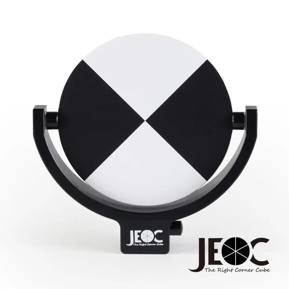 Centering reflective tape target base for Leica RT3 series