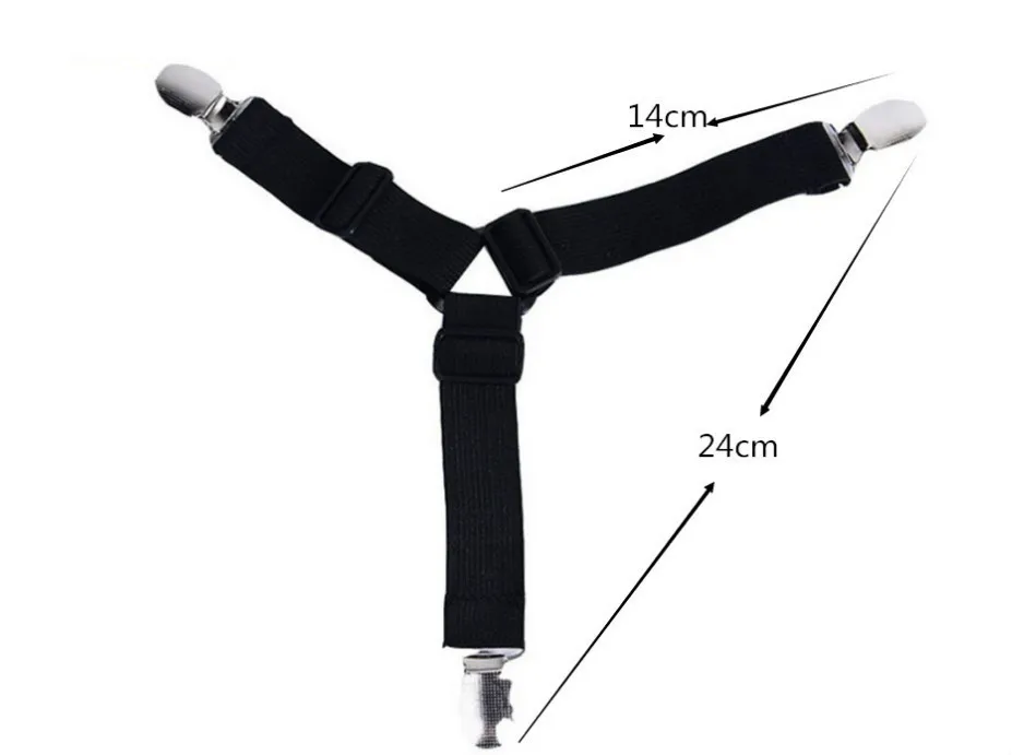 4 шт./компл. зажим для листов Кровать Простыня Крепеж ремня матрас Эластичный Нескользящий зажим одеяло захват фиолетовый одеяло s одеяло зажим фиксатора