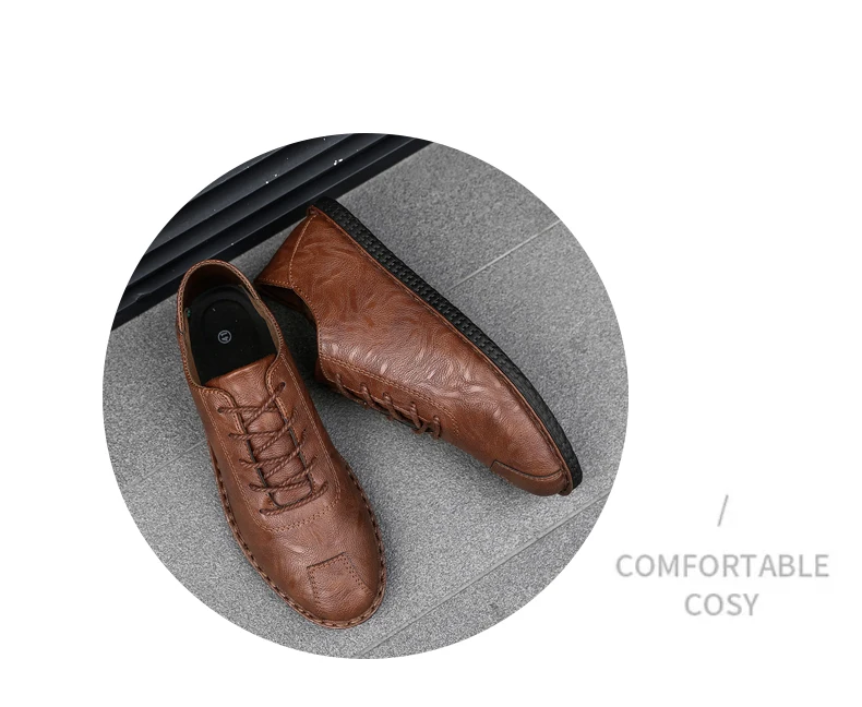 Дешевые мужские повседневные кожаные туфли-Лоферы chaussure homme; офисная обувь; мужские мокасины для вождения; зимние плюшевые слипоны; модная обувь