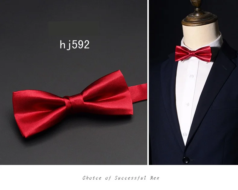Новинка 2019, модные мужские галстуки-бабочки, свадебные, двойные, тканевые, красные, черные, синие, различные стили, банкетный