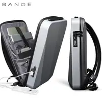 Bange Male School backpack Men day pack Men 15.6 Inch laptop backpack bag travel Backpack for man hard backapck bag Rucksack 1