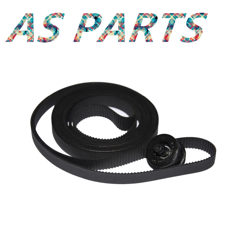 5X Nuovo 36 Pollici C6072-60198 Per Hp 1050 1055 Centimetri 1055C Designjet 1050 1055 Plotter Da 1055C Cinghia Di Trasporto Con Puleggia