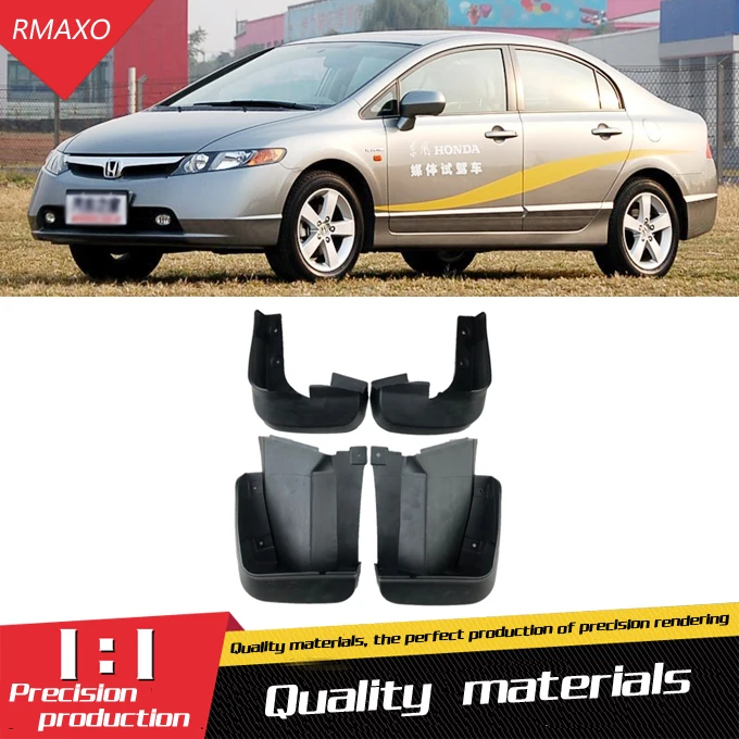 For Honda CIVIC 2005 2011 Mudflaps Splash Guards Front With the color
