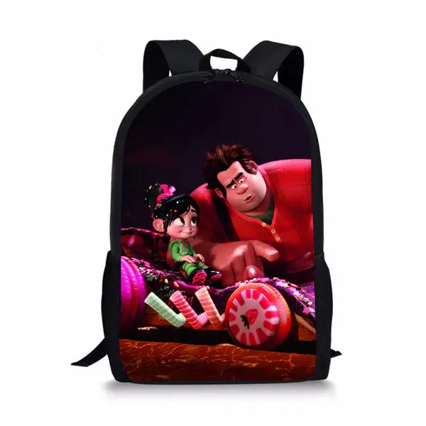 HaoYun, модный детский рюкзак, Wreck-It, Ральф, сумки для книг, для мальчиков, Mochila Infantil, От 1 до 6 лет, Ральф, школьная сумка, детский рюкзак - Цвет: CDWX4339C