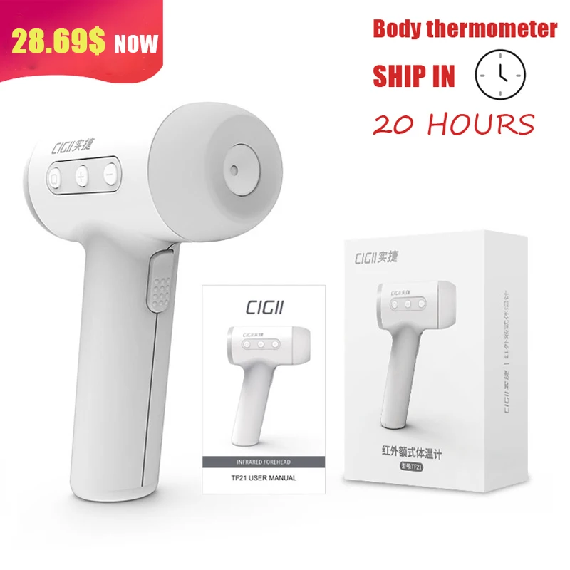 

Cigii baby Body thermometer test LED display infrared Temperature test Health home Monitor