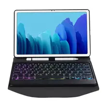 

Portable Useful Tablet Bluetooth-compatible3.0 Detachable PC Keypad with Case with Case Tablet Keyboard Ultra-thin