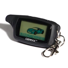 keychain ST 8A Russian LCD remote control for CENMAX ST8A 8A LCD keychain car remote 2 way car alarm system car remote