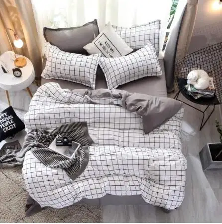 1 Пододеяльник 150*200*2 наволочка 48*74*2 - Color: 1