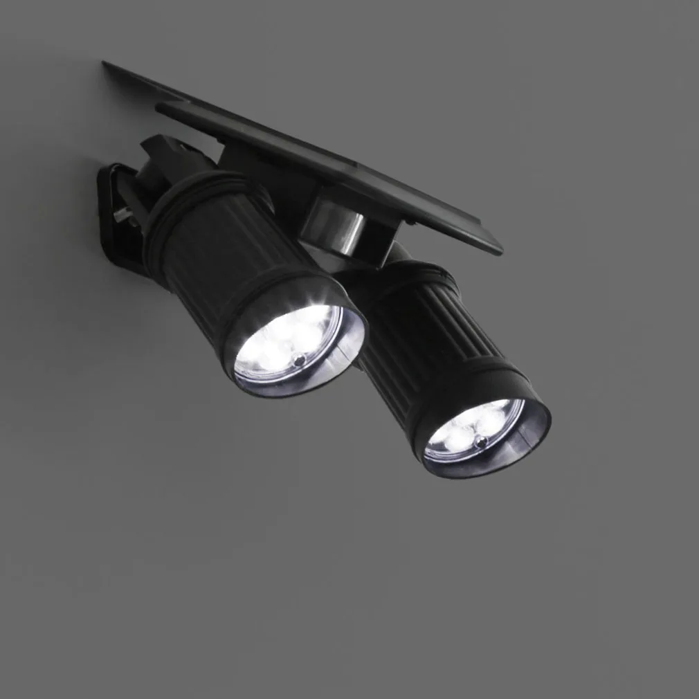 14 Светодиодный точечный светильник с двойной головкой, датчик движения ...