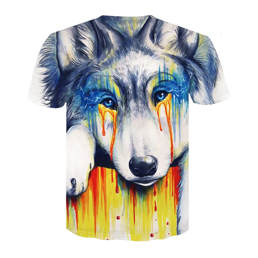 AE036-T恤短袖模版-后