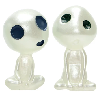 

Luminous Resin Interior Accessories Cartoon Alien Dolls Mini Car-styling Car Ornament Auto Decoration