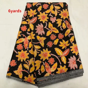 

newest stones wax cotton lace fabric fashion stones cotton wax lace 6yards wax cotton lace for dress JFNO192