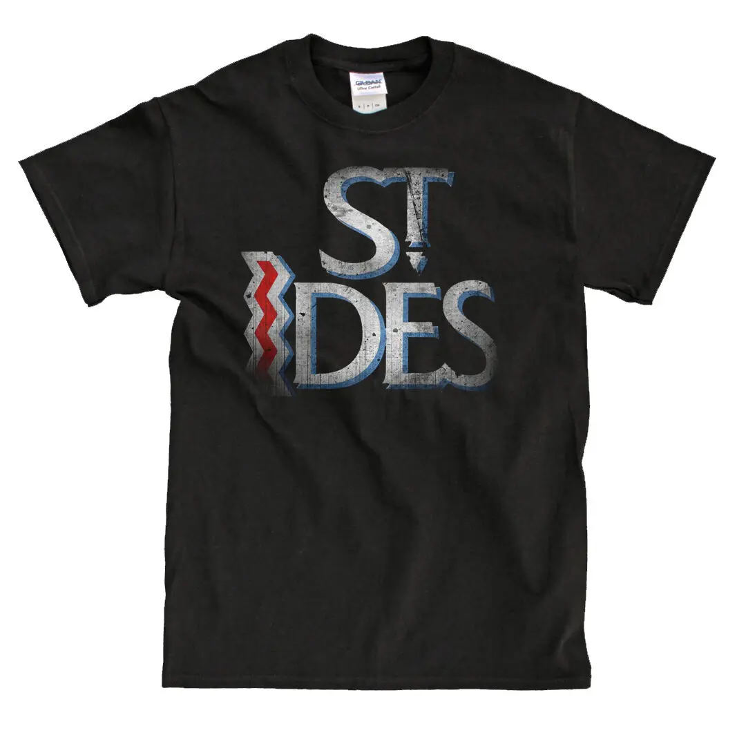 Черная футболка St Ides с изображением солода ликера-быстрая доставка! Высокое