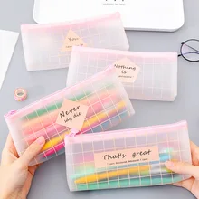 1 Pcs Kawaii Pencil Case Small fresh and simple School Pencil Box Pencilcase Pencil Bag School Supplies Stationery