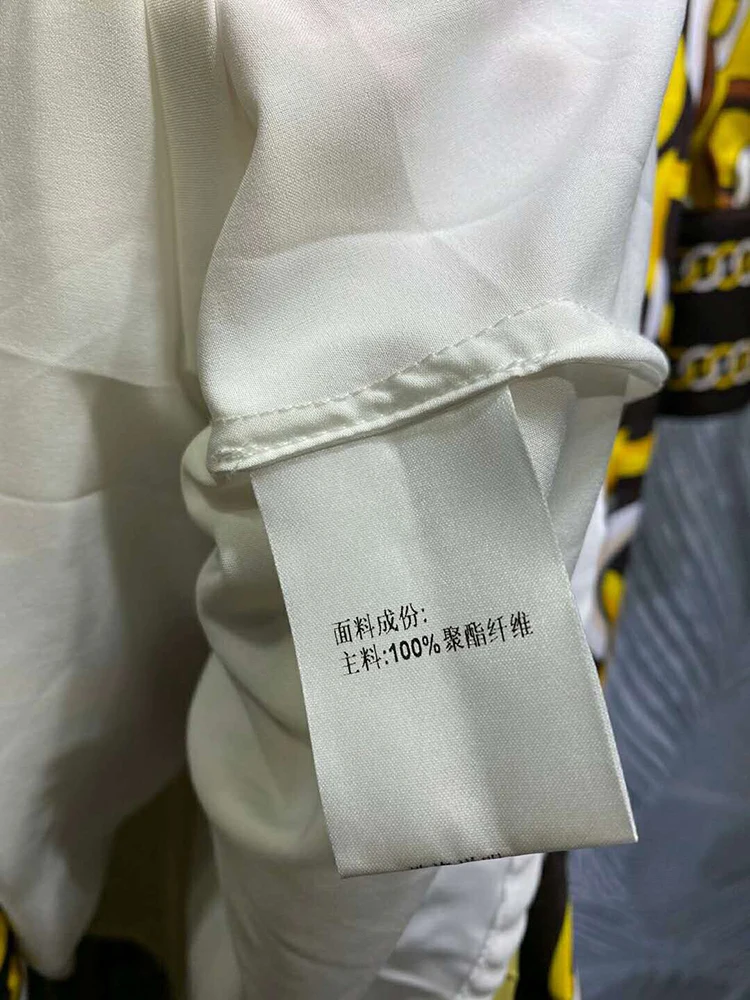SEQINYY Yellow Midi Dress 2020 Early Autumn Spring New Fashion Design Women Long Sleeve Vintage Print Shirt Dress Casual