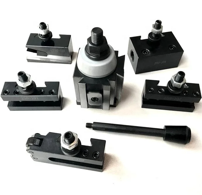 

America type quick change lahte tool post & holders