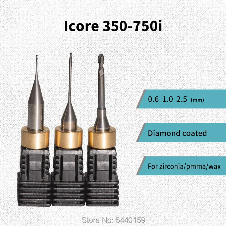 

VHF/Roland/imes icore/zirkonzahn dental milling burs diamond