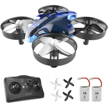 Мини-Дрон с дистанционным управлением Дрон Радиоуправляемый квадрокоптер вертолет Квадрокоптер 2,4G 6 Axis Gyro Micro с безголовым режимом удержания высоты