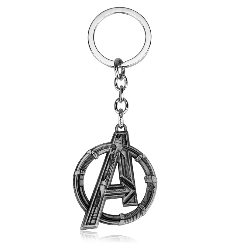 kc0187 Marvel Мстители брелок, Тор молот танос рукавица брелок Капитан Америка щит Халк Бэтмен маска брелок - Цвет: kc0187