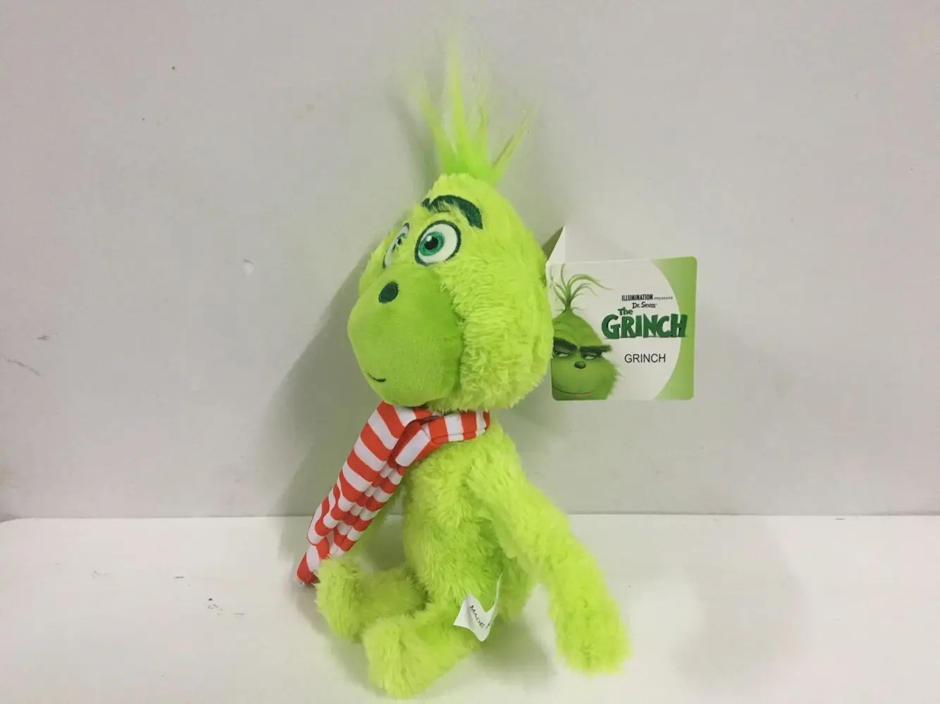 Стиль 18-38 см Grinch палантин фильм молодой Grinch бобы костюм Санты рождественские Мягкие плюшевые игрушки куклы Дети Рождественские подарки