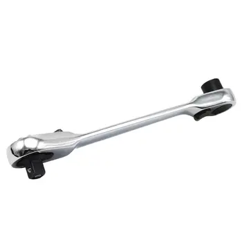 

1pcs 1/4"Mini Ratchet Wrench Batch Head Handle Small Fly Socket Wrench Double-Ended Torque Wrench Repair Tools
