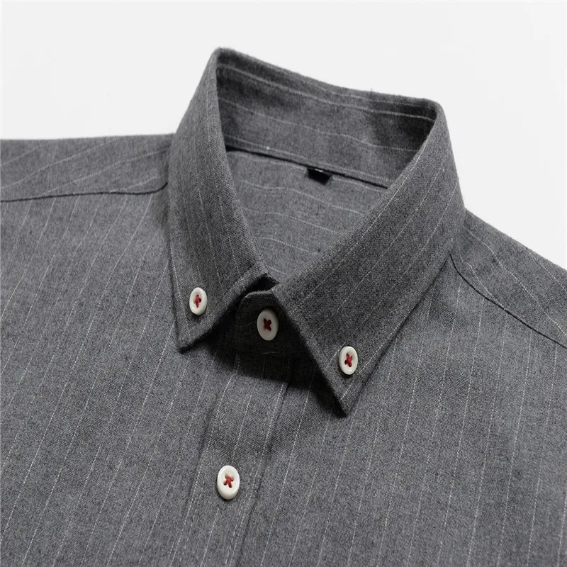 men's short sleeve button down shirts New Arrival Spring Autumn Men Thick Formal Extra Large Cotton Long Sleeve Shirts High Quality Plus Size 3xl- 8xl 9xl 10xl short sleeve shirts & tops