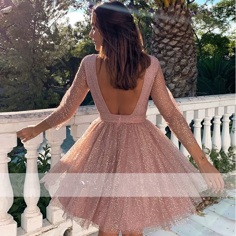 knee length short prom dresses 2020