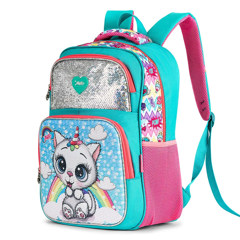 Sequins Unicorn School Bag with Large Capacity