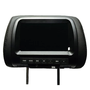 

Universal 7 Inch Car Headrest MP4 Monitor / Multi Media Player / Seat Back MP4 / USB SD MP3 MP5 FM Built-in Speakers