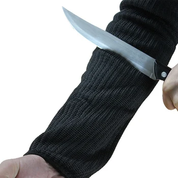 

1pcs Safety Arm Sleeve Anti Cut Puncture Proof Guard Bracers Protector Sport Drive Work Arm Knife Cut Resistant Safety Gloves