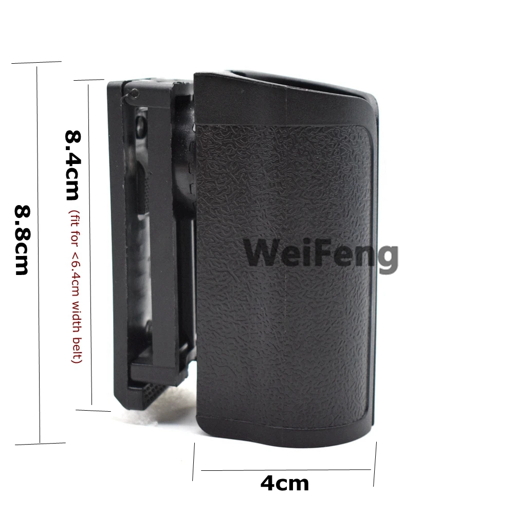 Flashlight pouch Tactical 360 Degrees Rotatable Flashlight Pouch Holster Waist Belt Portable Torch Case Cover Flashlight Holder