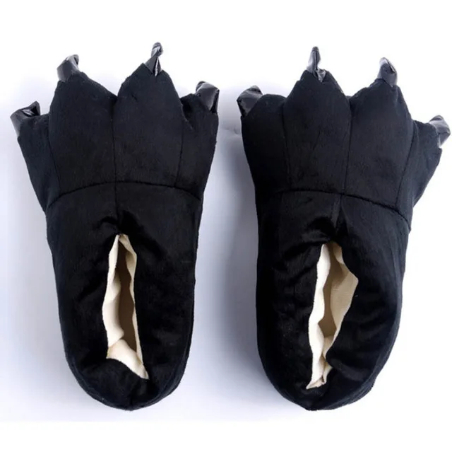 Shoes HKSNG зима кунг-фу Панда Пижамы фланель мультфильм животных Мягкий комбинезон на Хэллоуин костюм для взрослых женщин пижамы Kigu - Цвет: Shoes