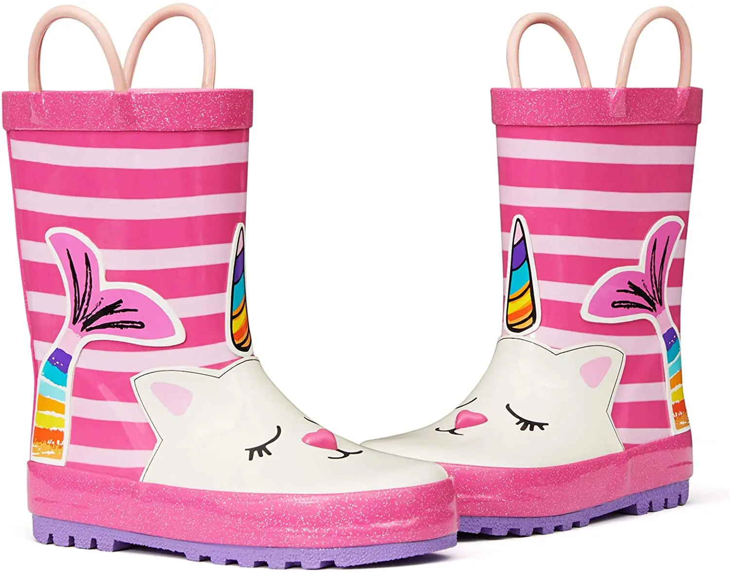 Unicorn Rubber Outdoor Waterproof Rain Boots