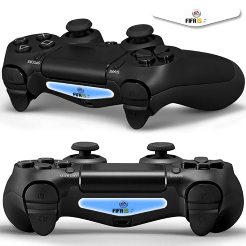 OSTSTICKER 5 шт. контроллер световая наклейка чехол для Sony PS4 Геймпад - Цвет: 0015