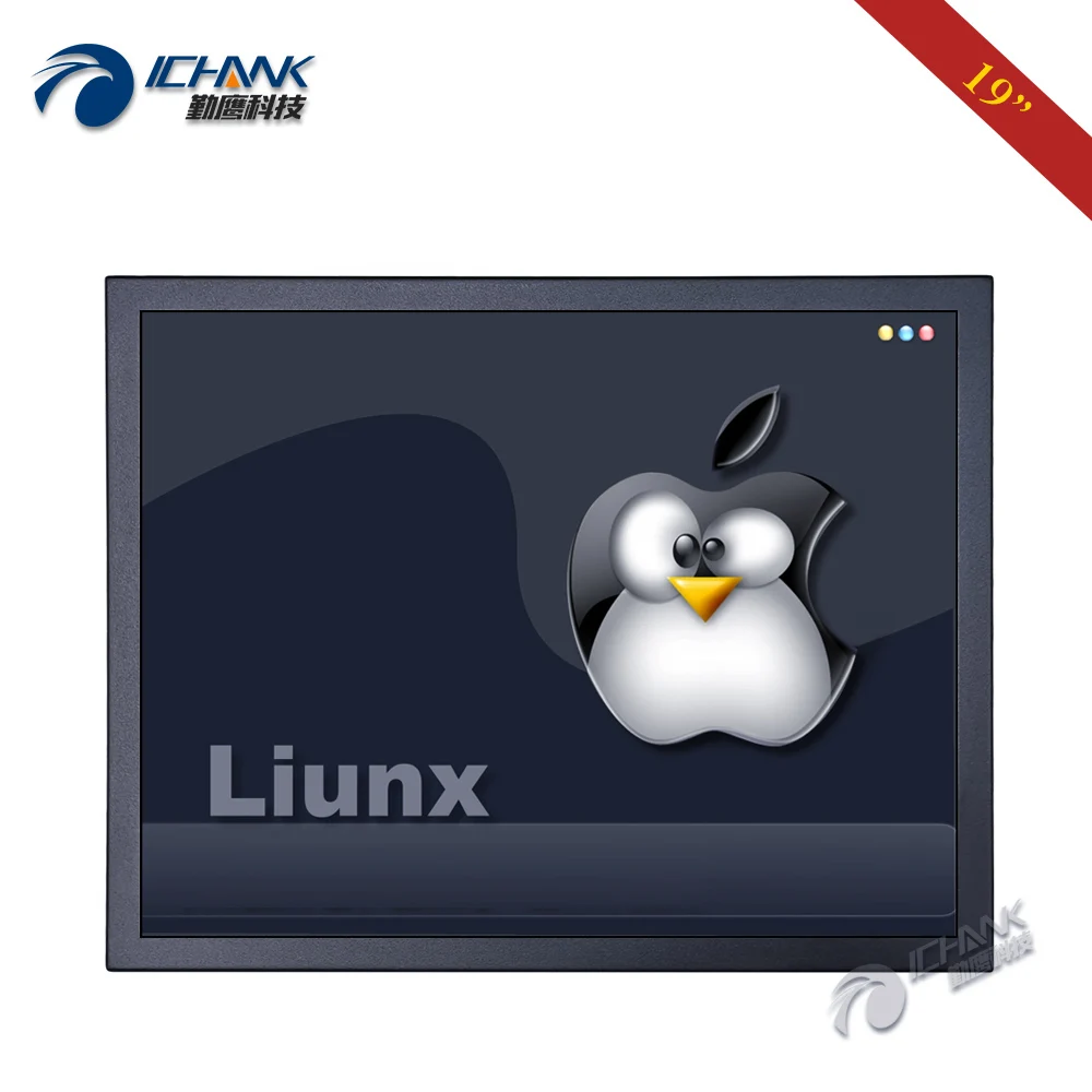 Металлический Чехол ZB190TC 591L/19 дюймов 1280x1024 HDMI USB VGA поддержка Linux Ubuntu Raspbian Debian