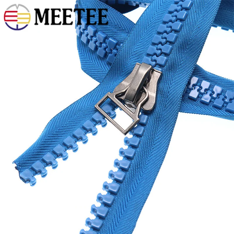 Meetee 1/2 метра 15 #/20 # большая молния из смолы для пуховой куртки палатки аксессуары
